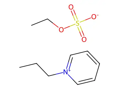 Pyridinium, 1-ethylmethyl-, ethyl sulfate (1:1) structure