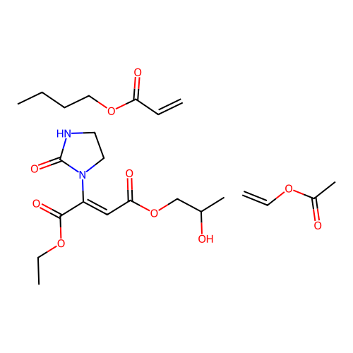 (C12-H18-N2-O6.C7-H12-O2.C4-H6-O2)x- structure