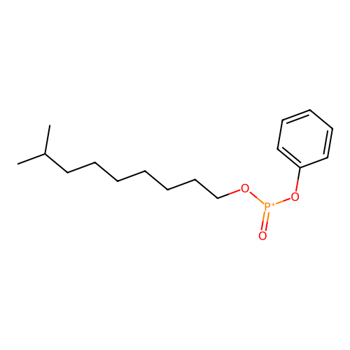 Monoisodecyl monophenyl phosphite structure