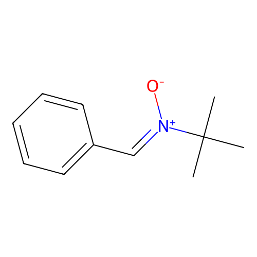 N-tert-Butyl-alpha-phenylnitrone structure