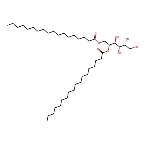 D-Glucitol distearate structure