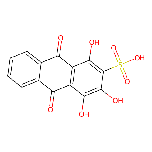 Alizarin Red PS structure