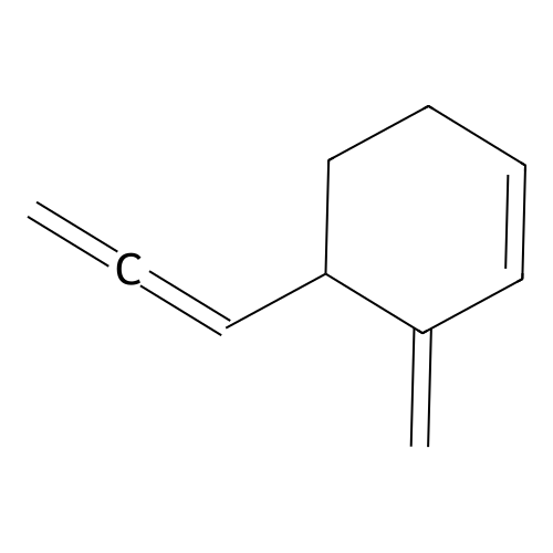 Cyclohexene, 3-methylene-4-(1,2-propadienyl)- structure