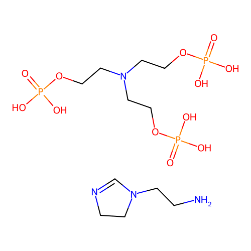 Ethanol, 2,2',2''-nitrilotris-, tris(dihydrogen phosphate) (ester), compds. with ethoxylated 4,5-dihydro-1H-imidazole-1-ethanamine 2-nortall-oil alkyl derivs. structure