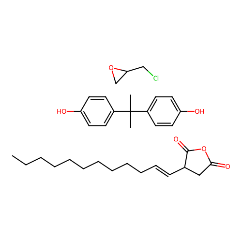(C16-H26-O3.C15-H16-O2.C3-H5-Cl-O)x- structure