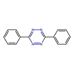 Diphenyl-s-tetrazine structure