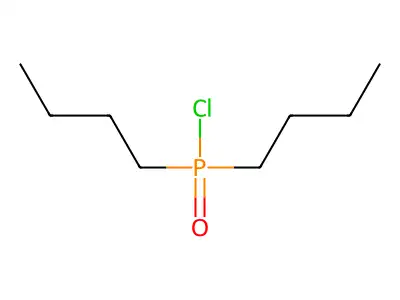 Phosphinic chloride, dibutyl- structure