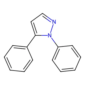 1,5-Diphenyl-1H-pyrazole structure