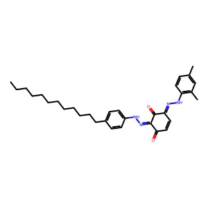 1,3-Benzenediol, 4-[(2,4-dimethylphenyl)azo]-2-[(4-dodecylphenyl)azo]- structure