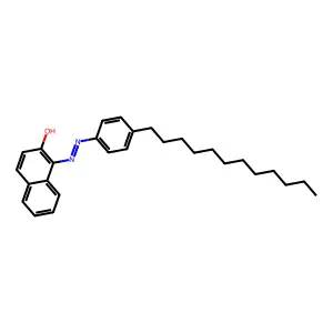 1-(2-(4-Dodecylphenyl)diazenyl)-2-naphthalenol structure