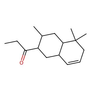 1-Propanone, 1-(octahydro-3,5,5-trimethyl-2-naphthalenyl)- structure