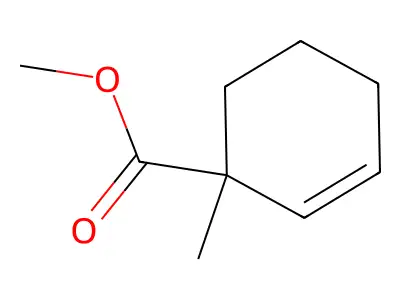 Methyl 1-methyl-2-cyclohexene-1-carboxylate structure