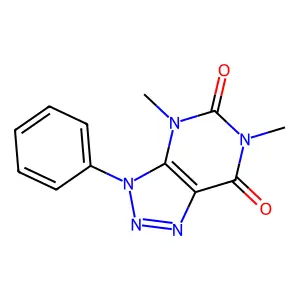4,6-Dimethyl-3-phenyltriazolo[4,5-d]pyrimidine-5,7-dione structure