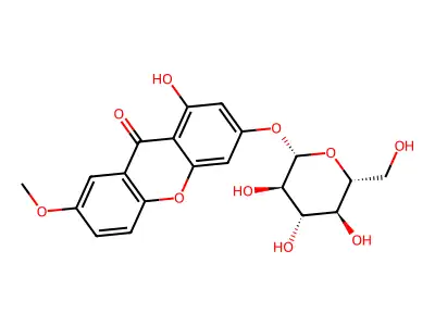 isogentisin 3-O-glucoside structure