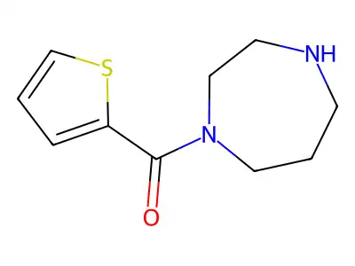(1,4-Diazepan-1-yl)(thiophen-2-yl)methanone structure