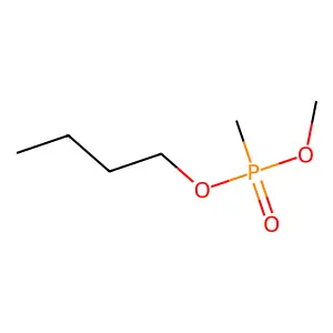 Butyl methyl methylphosphonate structure