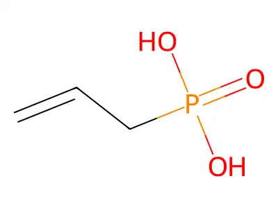 烯丙基膦酸 structure