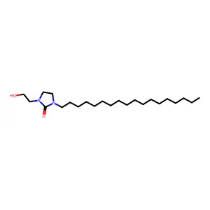 2-Imidazolidinone, 1-(2-hydroxyethyl)-3-octadecyl- structure