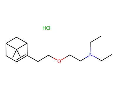Myrtecaine hydrochloride structure