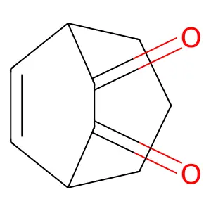Bicyclo(3.2,2)non-6-ene-8,9-dione structure