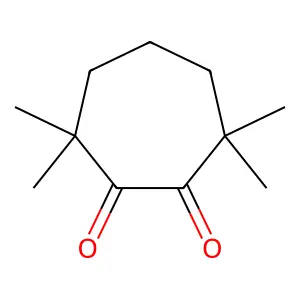 1,2-Cycloheptanedione, 3,3,7,7-tetramethyl- structure