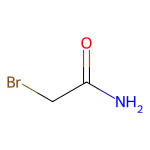 溴乙酰胺 structure