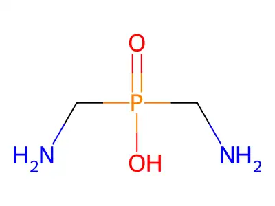 Bis(aminomethyl)phosphinic Acid structure