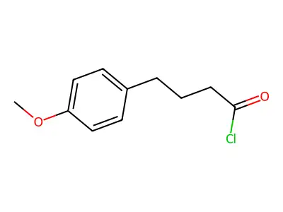 4-(4-Methoxyphenyl)butanoyl chloride structure