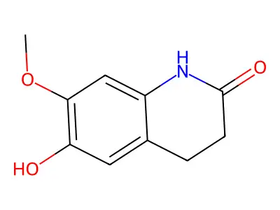 6-Hydroxy-7-methoxy-3,4-dihydro-1H-quinolin-2-one structure