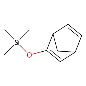 Bicyclo(2.2.1)hepta-2,5-diene, 2-trimethyl siloxy- structure