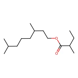 2-甲基丁酸3,7-二甲基辛酯 structure