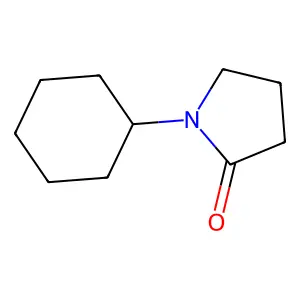 1-环己基-2-吡咯烷酮 structure