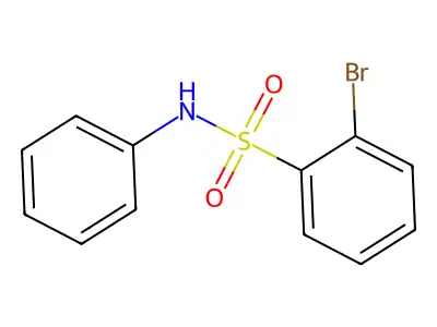 N-phenylbromo-benzenesulfonamide structure