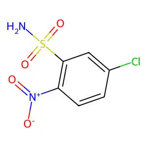 5-Chloro-2-nitrobenzenesulfonamide structure