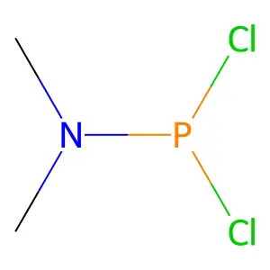 Dimethylphosphoramidous dichloride structure