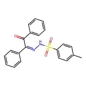 4-Methyl-n'-(2-oxo-1,2-diphenylethylidene)benzenesulfonohydrazide structure