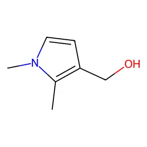 3-Pyrrolemethanol, 1,2-dimethyl- structure
