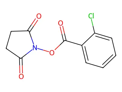 2,5-Pyrrolidinedione, 1-[(2-chlorobenzoyl)oxy]- structure