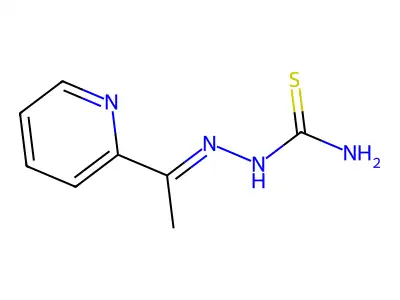 [(Z)-1-pyridin-2-ylethylideneamino]thiourea structure