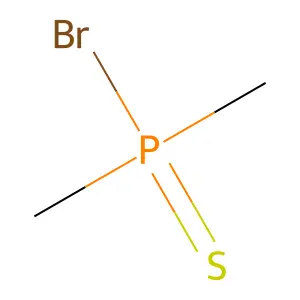二甲基硫代膦酰溴 structure