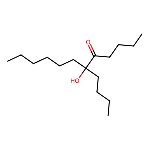 5-Dodecanone, 6-butyl-6-hydroxy- structure
