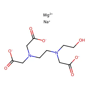 Magnesium sodium HEDTA structure