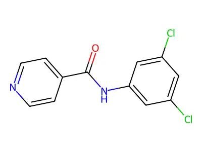 N-(3,5-dichlorophenyl)pyridine-4-carboxamide structure