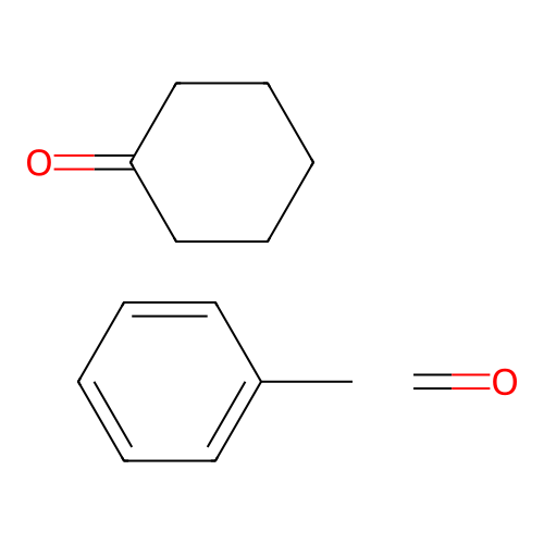Cyclohexanone;formaldehyde;toluene structure