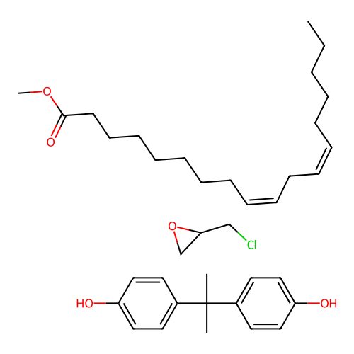 (C19-H34-O2.C15-H16-O2.C3-H5-Cl-O)x- structure