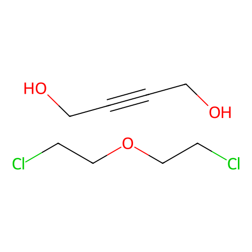 2-Butyne-1,4-diol, ethers with bis(2-chloroethyl) ether, sulfonated structure