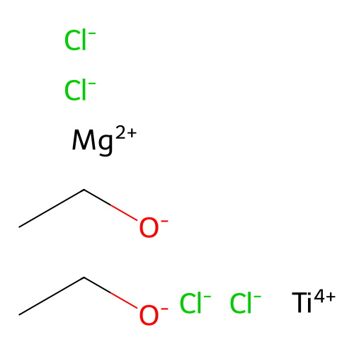 Magnesium;ethanolate;titanium(4+);tetrachloride structure