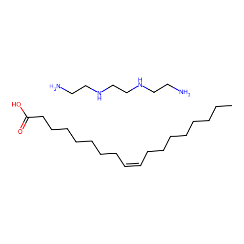 9-Octadecenoic acid (9Z)-, reaction products with triethylenetetramine structure