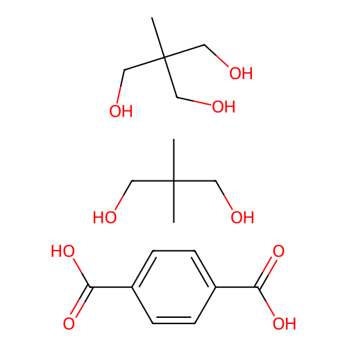 (C8-H6-O4.C5-H12-O3.C5-H12-O2)x- structure