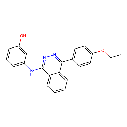 3-{[4-(4-Ethoxyphenyl)phthalazin-1-yl]amino}phenol structure